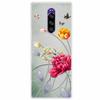 Funda de Silicona Suave para Sony Xperia 1 Funda Moda Transparente Fundas de Teléfono Tigre para Sony Xperia1 XZ4 SO-03L SOV40 J8110 Coque Parachoques