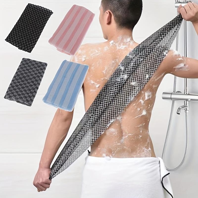 1 stuks Japanse Exfoliërende Badhanddoek - Dubbelzijdige Schrob- en Massagespons, Geschikt voor Douche, Rugschraper voor Mannen en Vrouwen, Essentiële Dagelijkse Verzorging