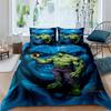 Das dreiteilige Hulk-Bettwäscheset ist ein elegantes Bettwäscheset für Erwachsene und Kinder, geeignet für Doppel- und Einzelbetten.