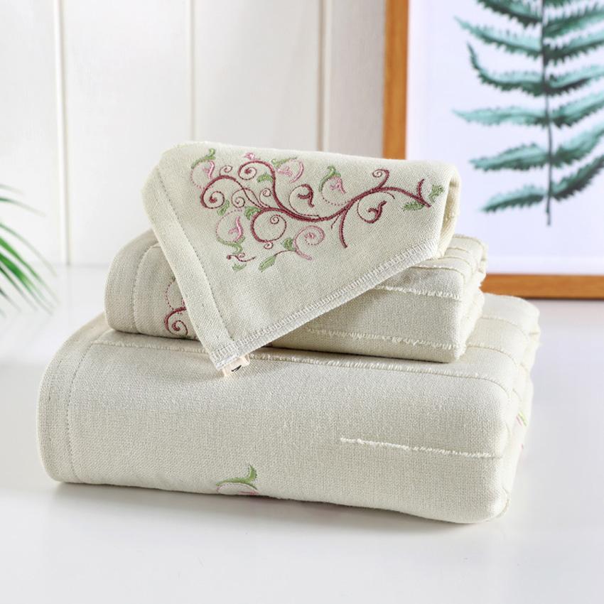

Мягкий набор полотенец Morning Glory 100% хлопок для взрослых и детей с принтом Beauty Face Bath Towel Shower Spa Hand Towel Home Toalla De Ducha 3pcs Towel Set зелёный