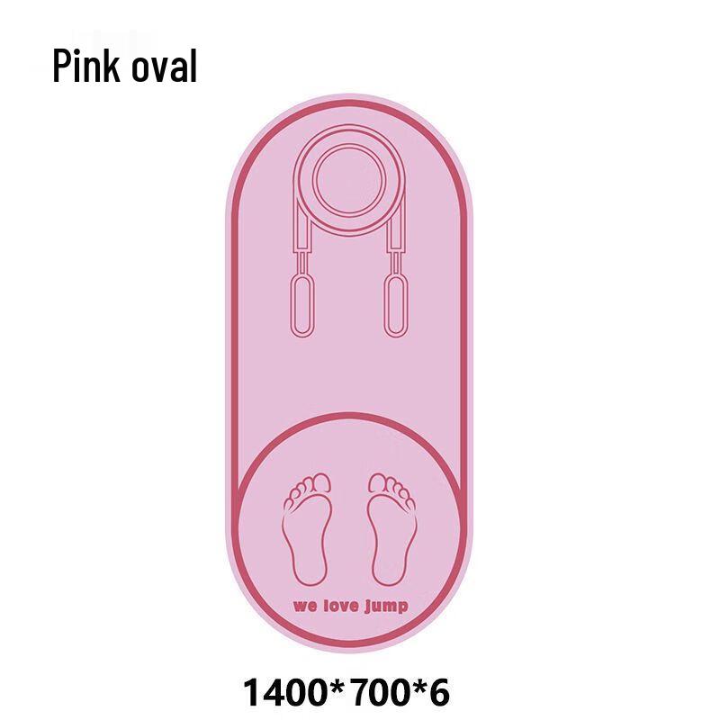 Oval Anti-slip Jump Rope Mat