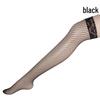 Lace Fishnet Thigh High Stockings - Sexy Over-the-Knee Black Lingerie