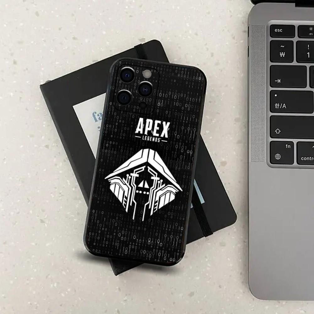 Game A-Apex Legends Phone Case For Apple iPhone 15,14,13,12,11,Pro,X,XS,Max,XR,Plus,Mini Soft Black Cover