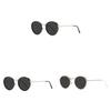 Fashion Womens Round Frame Sunglasses Protection For Outdoor Travel