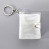 8 Pages Mini Photo Album Keychain Instant Picture Album Pendant Photo Storage Interstitial Pocket Keyring Lover Memory