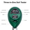 3 in 1 Soil Garden PH Meter Sunlight PH Tester Garden Flowers Soil Moisture Sensor Plants Acidity Humidity PH Monitor Detector