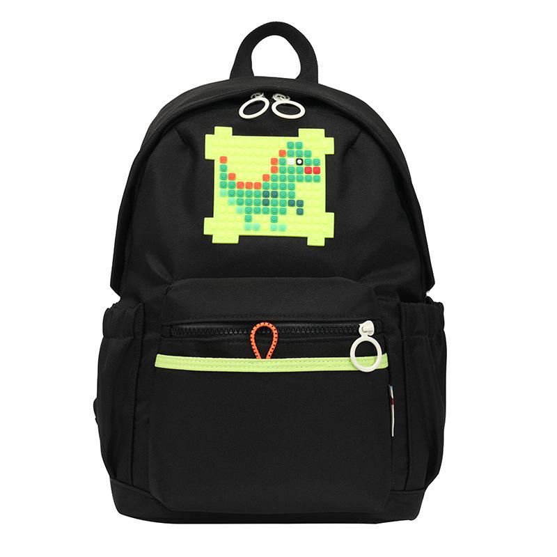 Schoolbag Children's Schoolbag First Grade Primary School Student Cartoon Backpack Korean Version Contrasting Colors Boys and Girls Travel Backpack