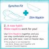 Sofy Synchro Fit Sanitary Pad Booster 12pcs X5 Packs Flushable Absorbent Pad Insert for Heavy Flow Day Use Japan