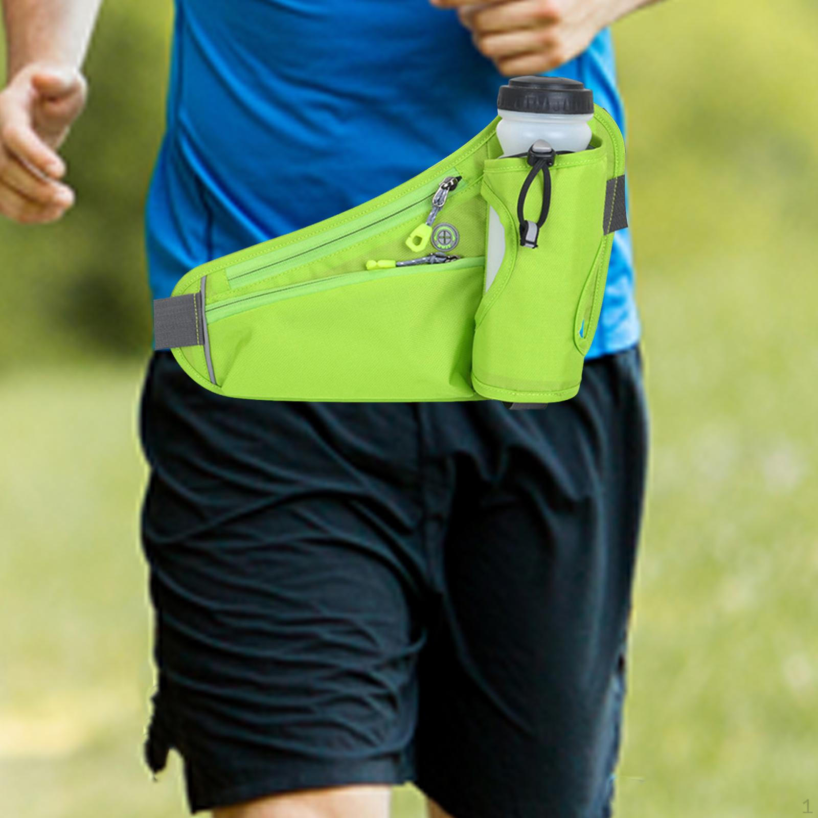 

Поясная сумка для активного образа жизни с держателем для питья зелёный