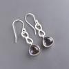 Ametrine Gemstone 925 Sterling Silver Handmade Bohemian Earrings 1.60" Anniversary Gift For Wife EE-15-20