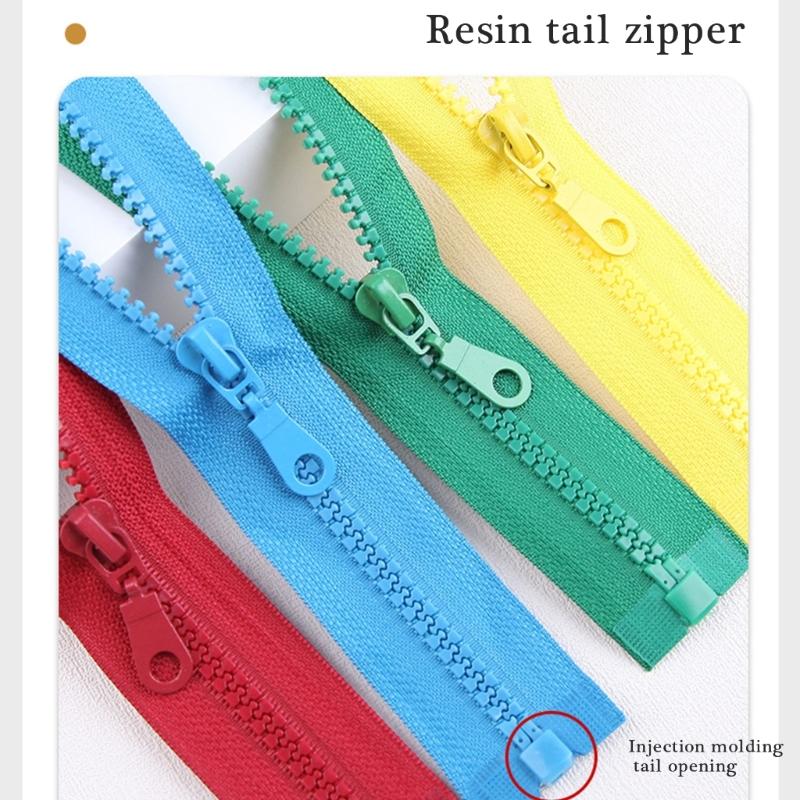 10Pcs Nylon Zippers for Sewing Craft 27.5Inch/70cm Sewing Zippers Open-end Zips Fasteners for Bag Wallet Pouches Clothes