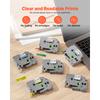 SucceBuy 6Pcs 12mm TZe 231 Label Maker Tape Colored Label Maker Refills Compatible for Brother P-touch Letra Tag TZe-131/431-731