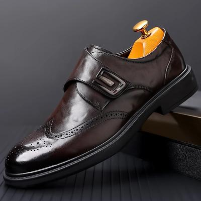 Spring New Luxury Men's Leather Shoes Men Man Male Dress Mens Casual Shoes Wedding Office Loafers Men Shoes