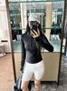 ALIOGANT Women's Half Zip Yoga Jacket Lightweight Slim Fit Athletic Pullover for Outdoor Running Pilates Gym Workout Spring Summer