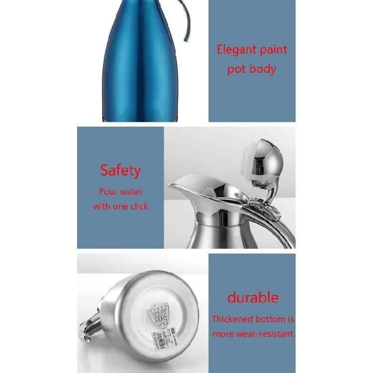24 Hour Heat Retention Stainless Steel Thermal Coffee Carafe for Beverage/Tea