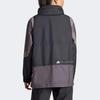 adidas Women's Colorblock Windbreaker Jacket Black/Grey IN3619