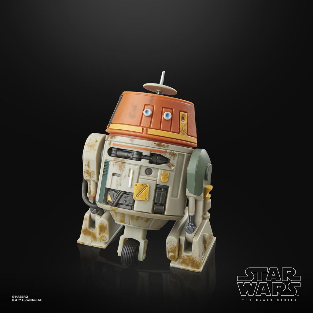 Hasbro STAR WARS Star Wars Black Series Chopper Star Wars Rebels 6 Zoll große Actionfigur für Kinder ab 4 Jahren F7030 Originalprodukt (C1-10P), (15 cm) Figur,