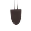 Stylish Minimalist Solid-Color Eyeglass Storage Clip Snap-Fastener Leather Neck Strap Holder Durable Glasses Organizer