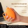 Adjustable Silicone Hedgehog Ball for Finger and Hand Strength Rehabilitation