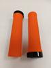 Bike Grips Griff Velo Vlg 132 Mm Lock-On Orange Rubber