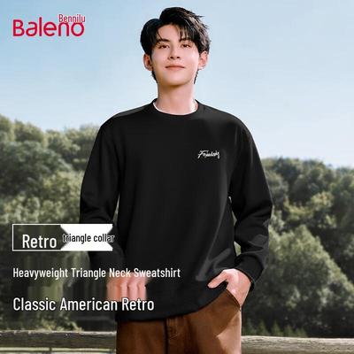 Baleno Men's Spring/Autumn Loose Fit Crew Neck Sweatshirt