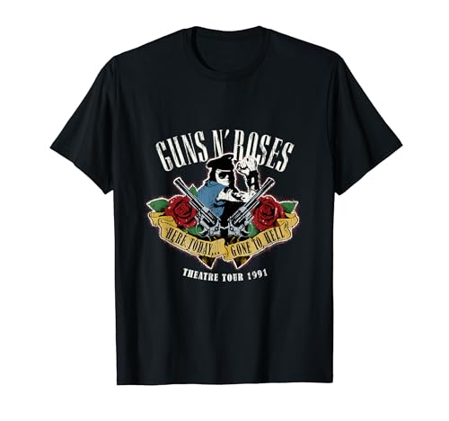 Guns N  Roses Here Today Gone To Hell T-Shirt
