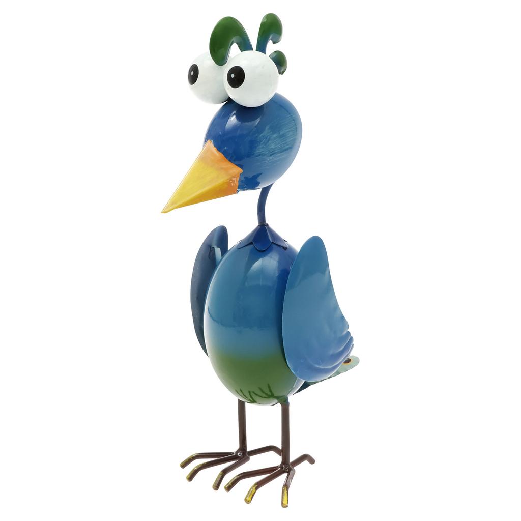 Metal Peacock Sculpture Lawn Decor 3D Sculpture Outdoor Garden Statue Weatherproof For Yard Decoration Figurine Ornament