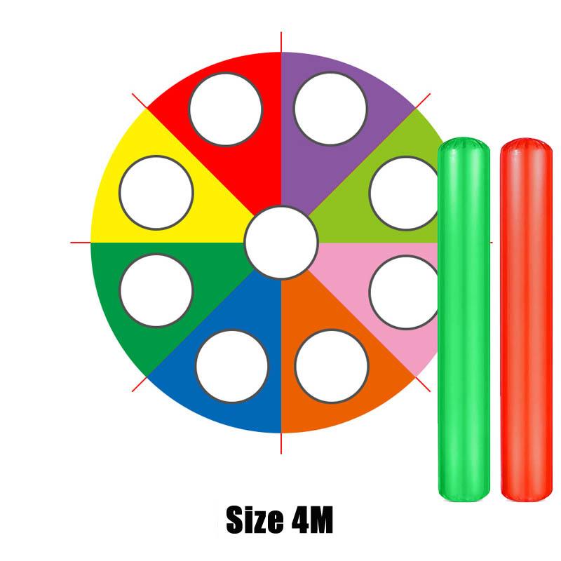 Children Games Rainbow Parachute Toy Whack A Mole Kids Play Fun Outdoor Playground Team Building Exercise Activities