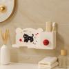 Waterproof Hair Dryer Storage Rack Cartoon Bathroom Storage Bracket  Home Organization
