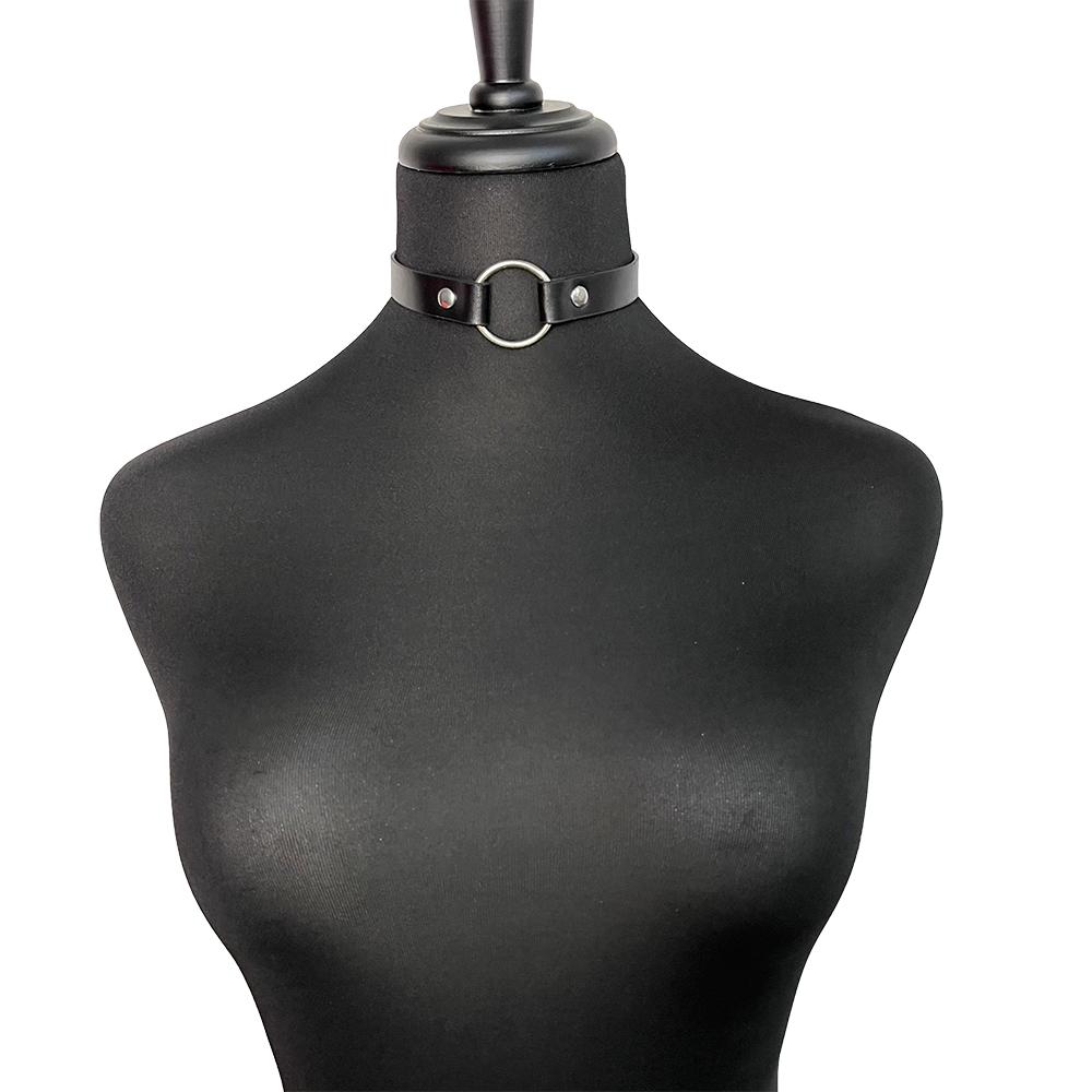 Ladies' Leather Ring Fashion Sexy Collar Adjustable For Daily Parties Halloween Costume Accessories Bdsm Harajuku Accessories
