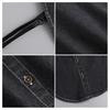 Denim Fake Collar Lapel Women Easy Button-On Shirt Collar Sweaters Dresses Jackets Layering Accessory