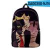 Classic Peculiar Novelty Cool Ranboo Pupil Bookbag Notebook Backpacks 3D Print Oxford Waterproof Boys/Girls Travel Backpacks