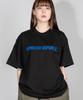 MONSTER REPUBLIC Monster Basic Logo Blue T-Shirt Black