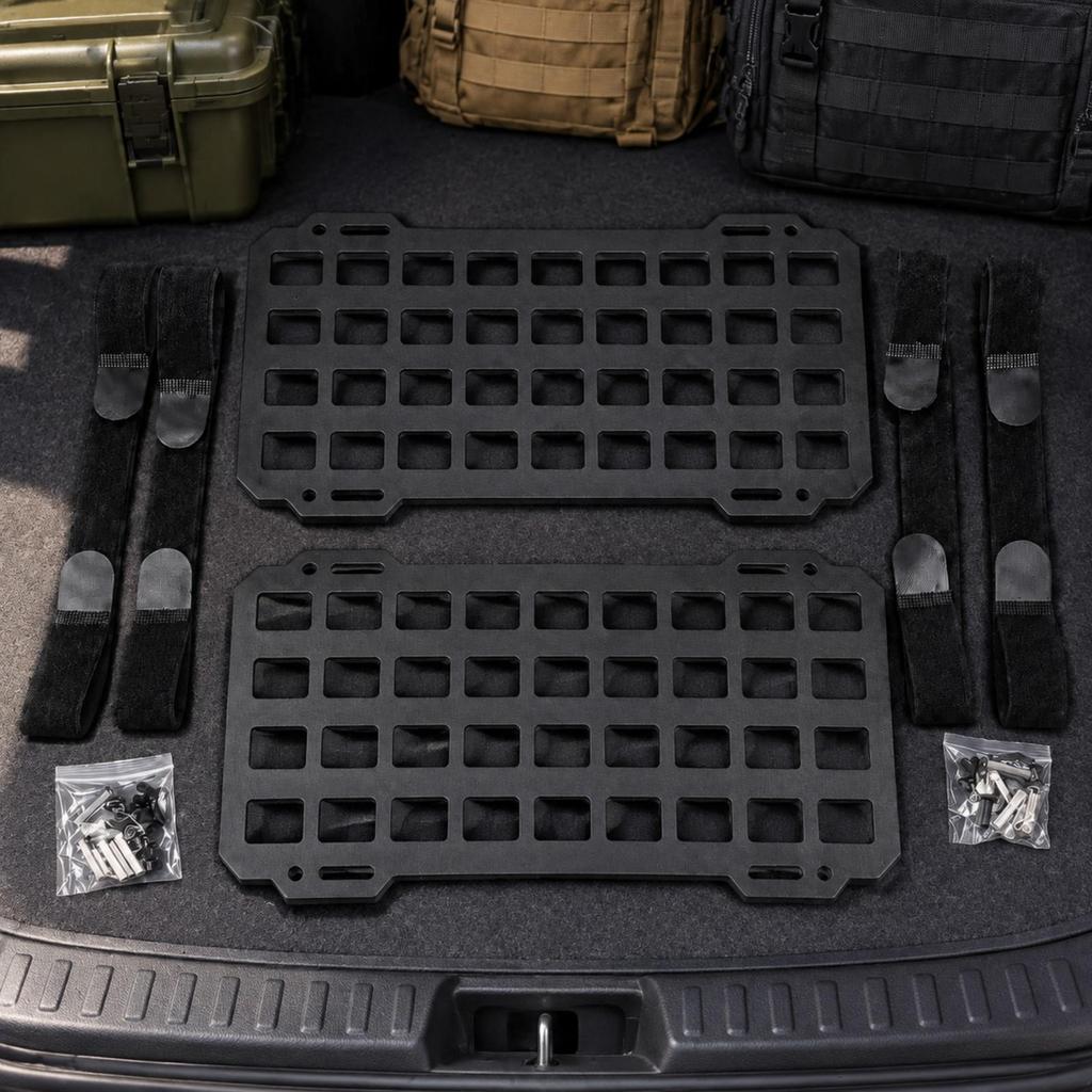 2 Pieces Rear Rack Base Plate Lightweight for Daily Commuting, Adventure Rides