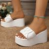 Fashion Women Comfortable Sandals Woman Wedge Platform Beach Designer Shoes Women Anti-slip Outdoor Fashion Sandals Sandalias De Mujer