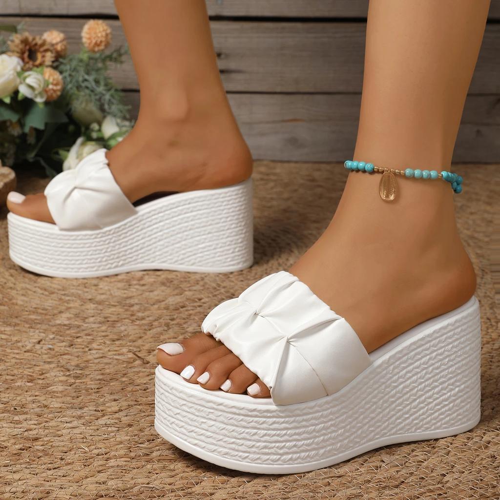 Fashion Women Comfortable Sandals Woman Wedge Platform Beach Designer Shoes Women Anti-slip Outdoor Fashion Sandals Sandalias De Mujer