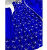Donna Designer Anarkali Fandy Seta Abito Pantalone Dupatta Set Abbigliamento da Festa Bollywood Salwar Suit