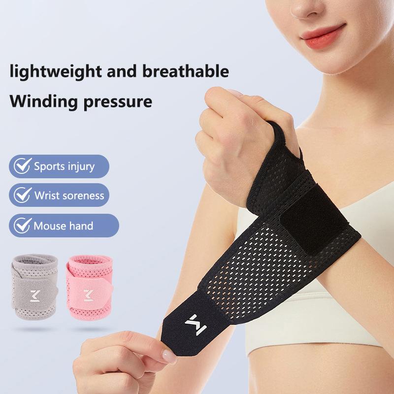 Oddychający Orteza Nadgarstka Regulowane Uciskowe Ochraniacze Nadgarstka Na Ból Stawów Zapobieganie Skręceniom Osłonki Ścięgien Unisex
