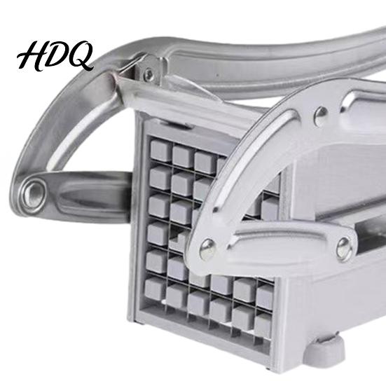 Manual Potato Slicer Slicer with Stable Base And Ergonomic Lever Handle Heavy-Duty Replaceable Quick Cutter Blades French Fry for Thick or