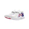 Li Ning Kids Sports Lifestyle Fashion Versatile Comfortable Low-Top Casual Shoes Kids Sneaker Standard-White Bright-Blue YKCU234-1