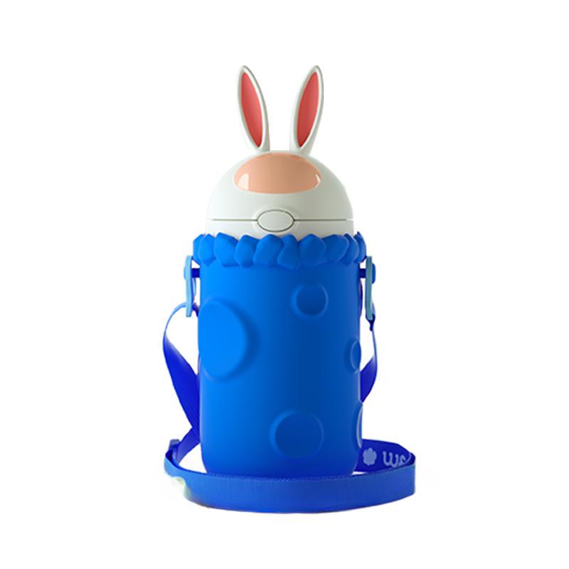 Baby Childrens 316 Stainless Steel Thermos Cup Portable Kettle for Primary School Insulated Water Bottle 380ml