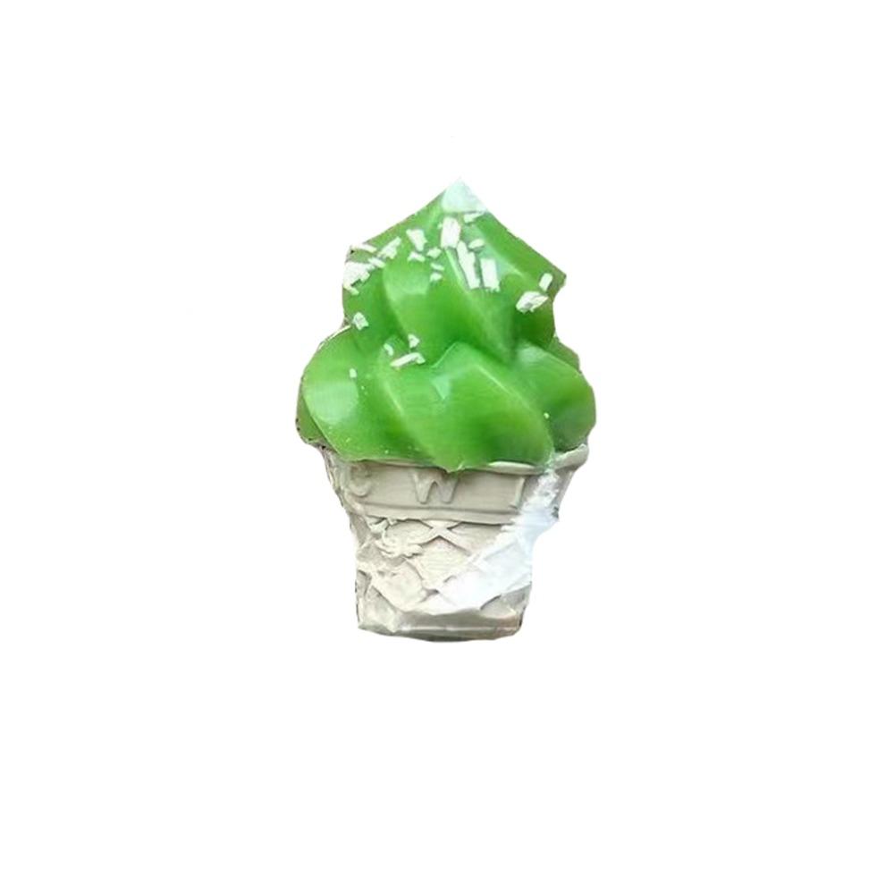 Realistic Ice Cream Cone Squeeze Toy Super Soft Simulation Food Squeeze Bag  Food Play