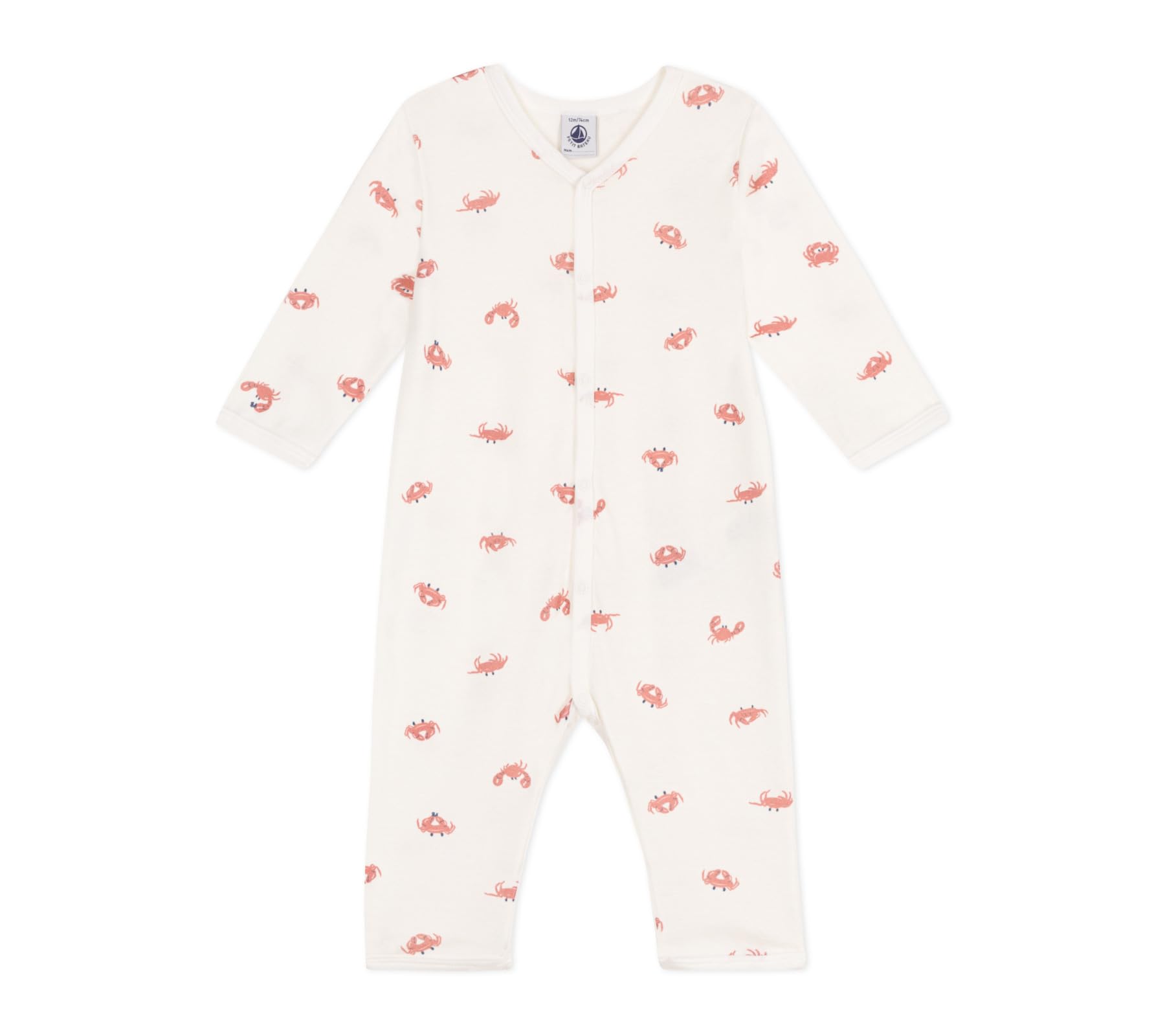 

Ромпер без ножек A0CSS 3 месяца 60 см [Petit Bateau] Молочно-белый/Разноцветный