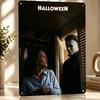 Halloween Movie Featuring Michael Myers D Texture Printed Poster Custom Vintage Metal Tin Plate Sign for Wall Art Decor Luxury