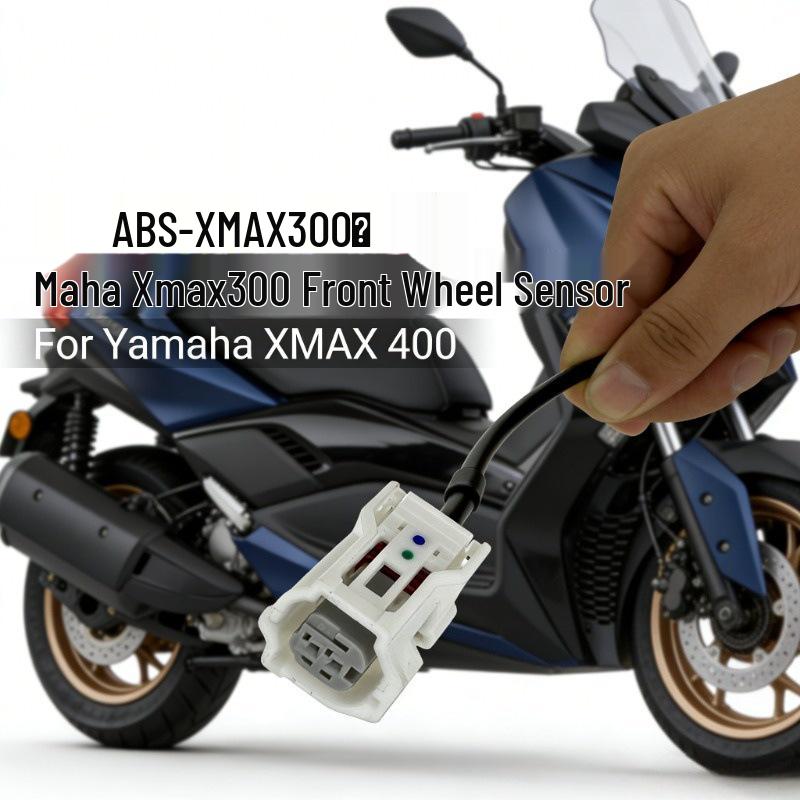 Fits Yamaha Xmax300 Front & Rear Wheel ABS Speed Sensor Hydraulic Sprocket.