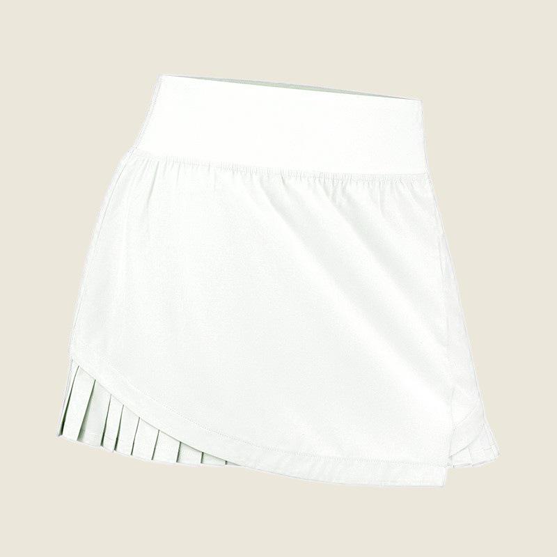 Women's Quick-Dry Elastic Sports Shorts Skirt for Yoga & Dance