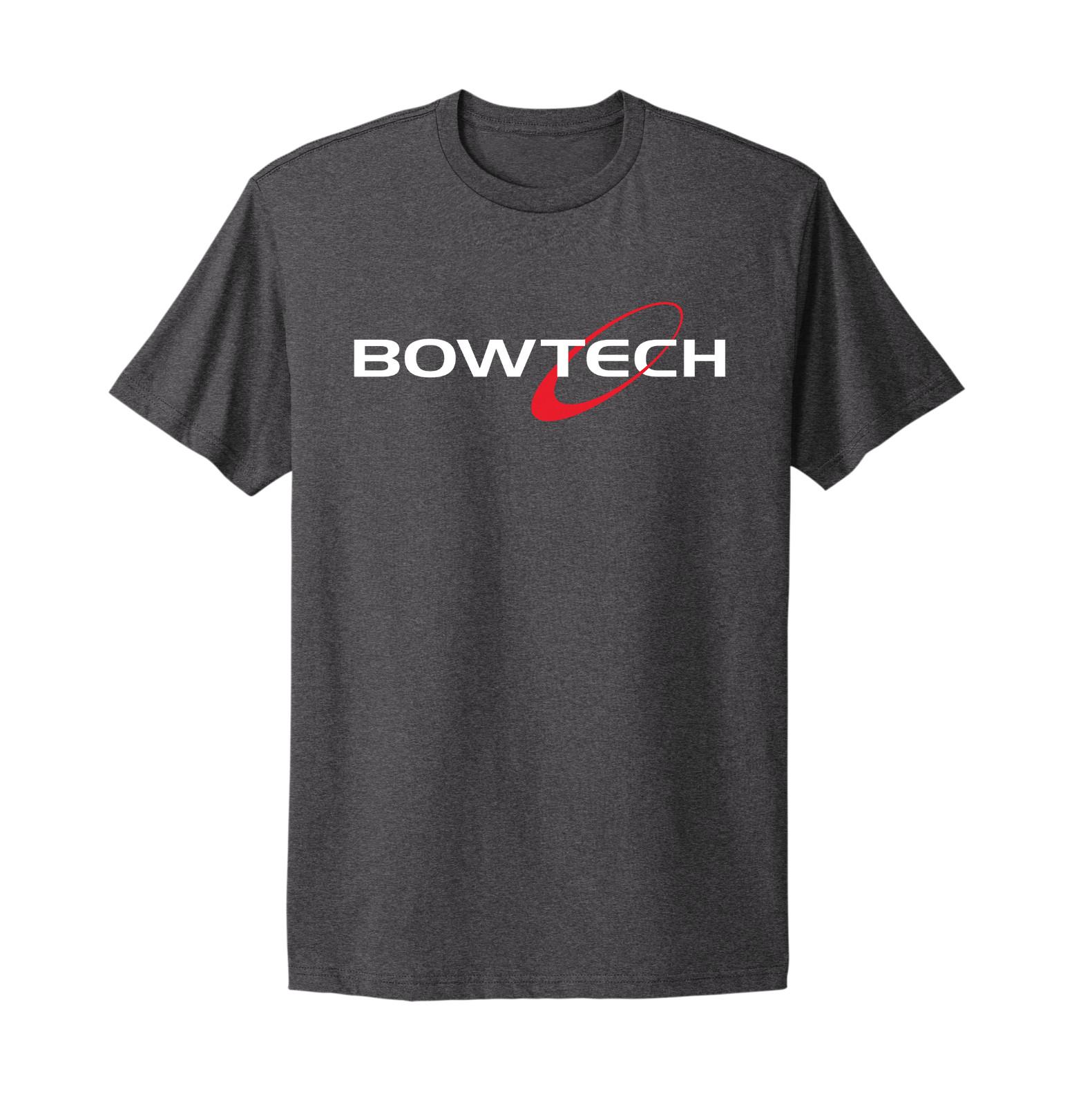 Bowtech Archery Hunting Bows Logo Hunter Grey T-shirt XL