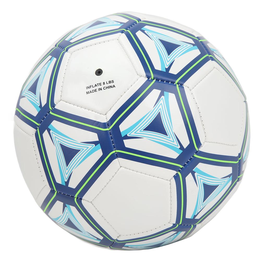 Soccer Ball Size 5 PVC Football Soccer Ball for Adults Explosionproof Leakproof Sports Soccer Ball Blue White