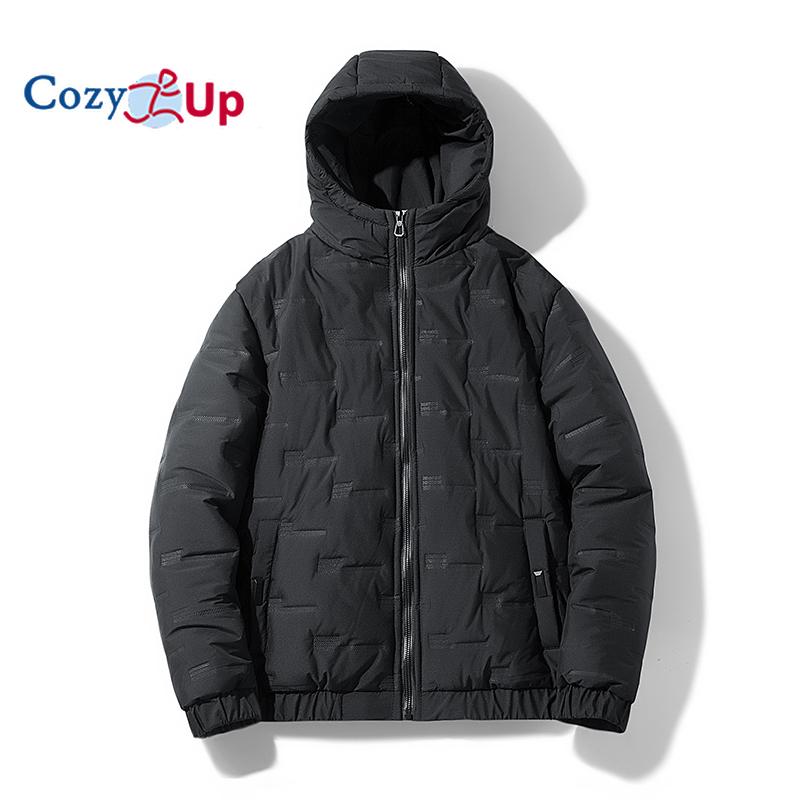 Cozy Up Men's Hooded Padded Jacket