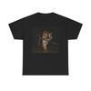 Tiger With A Sword Graphic T Shirt Men's Heavy Cotton Tee